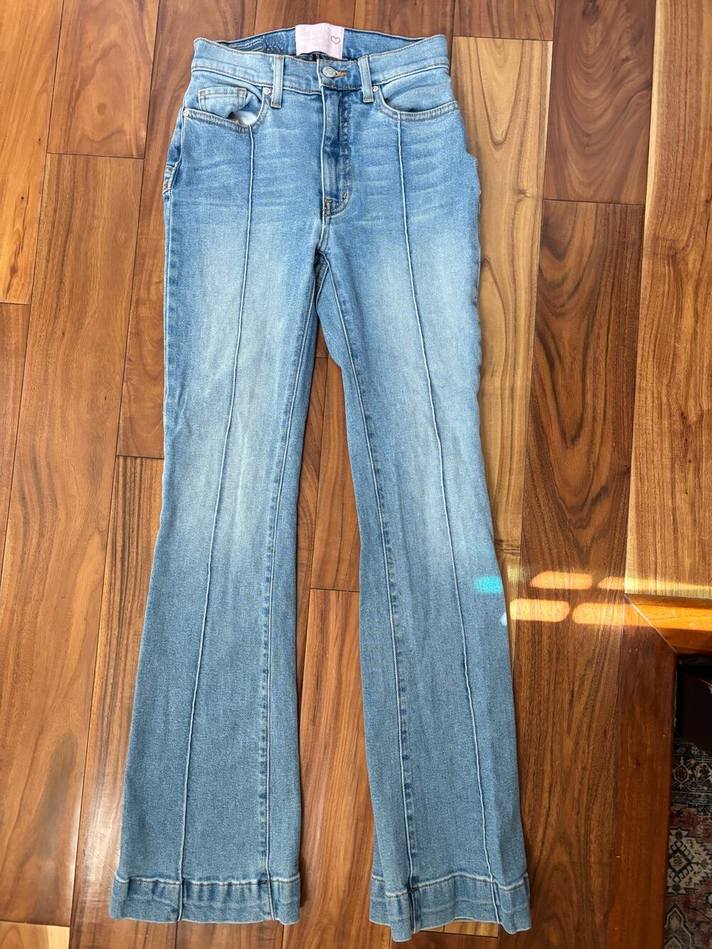 Revice Denim Star Butt Bootcut Jeans 27 Vintage Rare Light Medium Wash